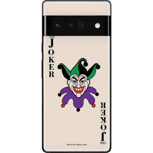 DC Comics The Joker Calling Card Google Pixel 6 Pro Skin